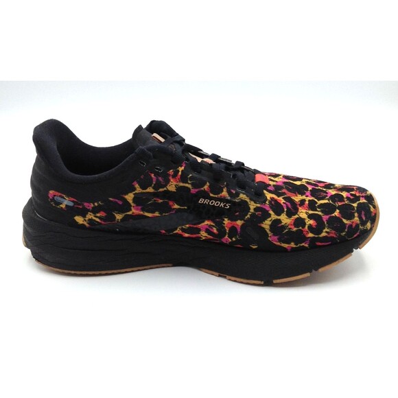 Brooks Launch GTS 9 Sneakers Wn Size 9 Leopard Print Running Walking Shoes Logo - Picture 4 of 12